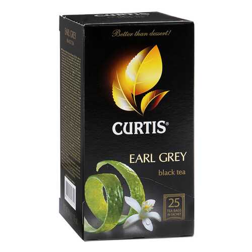 Чай черный Curtis earl grey 25 пакетиков в Магнолия