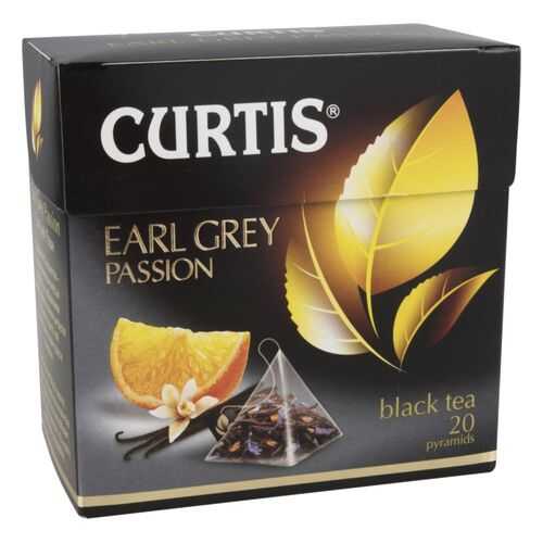 Чай черный Curtis Earl grey passion 20 пакетиков в Магнолия