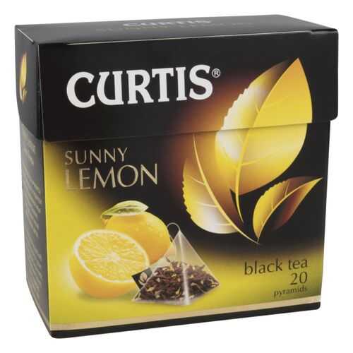 Чай черный Curtis sunny lemon 20 пакетиков в Магнолия