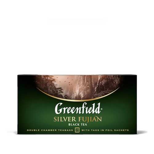 Чай черный Greenfield Silver Fujian 25 пакетиков в Магнолия