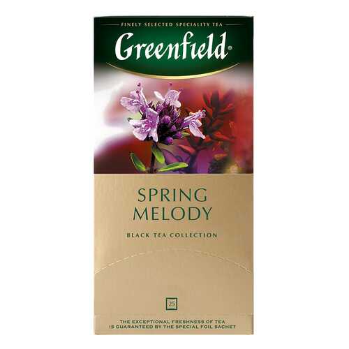 Чай черный Greenfield Spring Melody 25 пакетиков в Магнолия