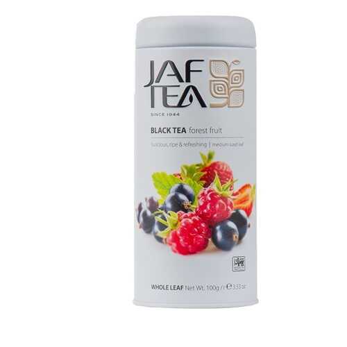 Чай черный JAF TEA Forest fruit с ароматом лесных ягод 100г Шри-Ланка в Магнолия