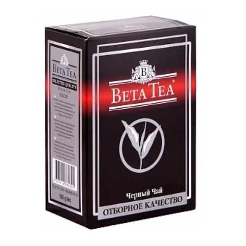Чай черный листовой Beta Tea отборное качество 100 г в Магнолия