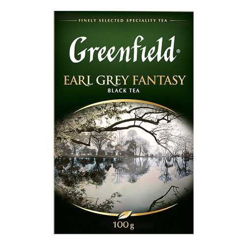Чай черный листовой Greenfield Earl Grey Fantasy 100 г в Магнолия