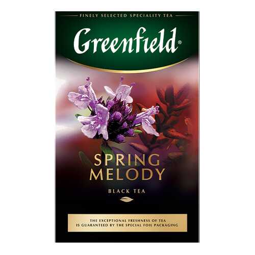 Чай черный листовой Greenfield Spring Melody 100 г в Магнолия