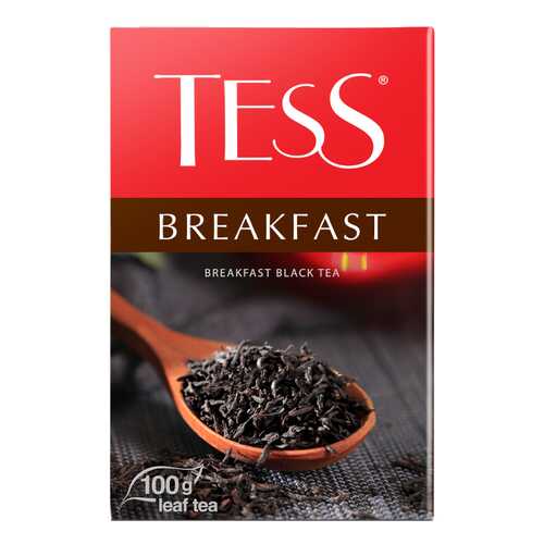 Чай черный листовой Tess Breakfast 100 г в Магнолия