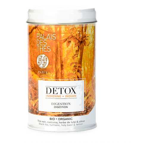 Чай черный Palais des Thes DETOX Индия 120г ж/б Франция в Магнолия