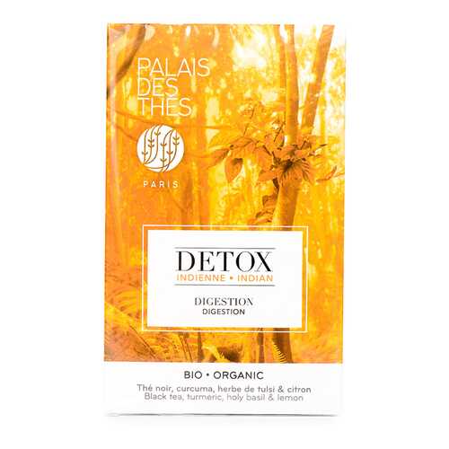 Чай черный Palais des Thes DETOX Индия 20х2г в муслиновых пакетах Франция в Магнолия