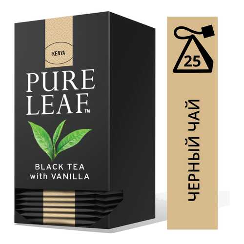 Чай черный Pure Leaf Vanilla 25 пакетиков в Магнолия