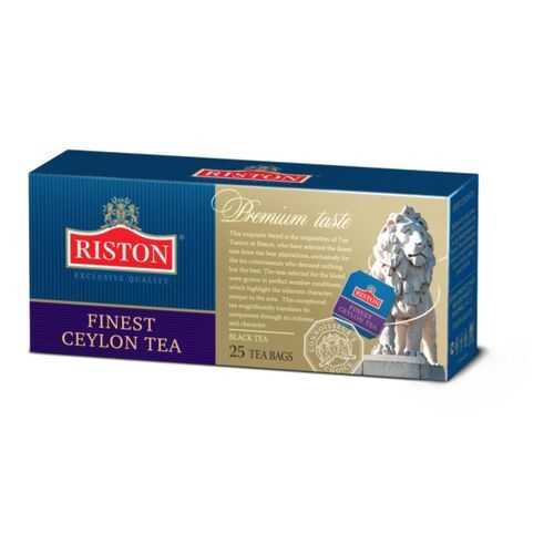 Чай черный Riston finest ceylon tea 25 пакетиков в Магнолия