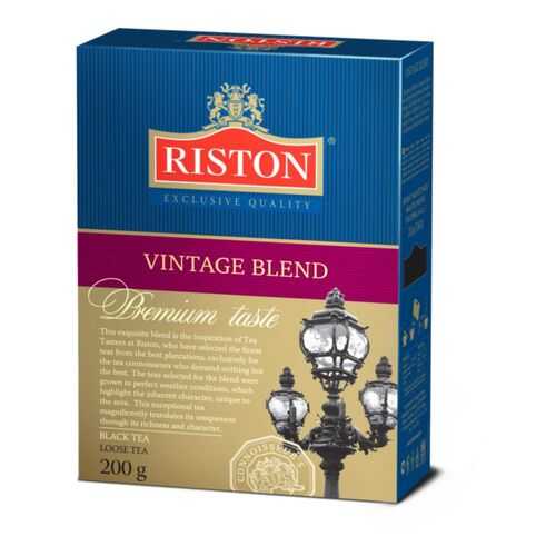 Чай черный Riston vintage blend 200 г в Магнолия