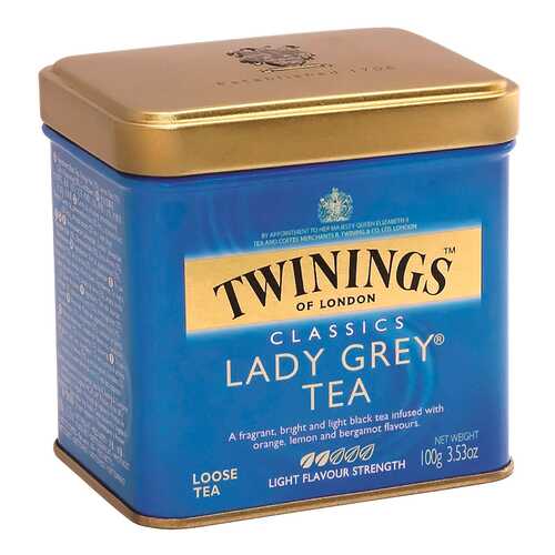Чай черный Twinings чай леди грей с ароматом цитрусовых байховый среднелистовой 100 г в Магнолия