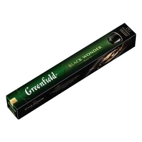 Чай черный в капсулах Greenfield Black Wonder 10 капсул в Магнолия