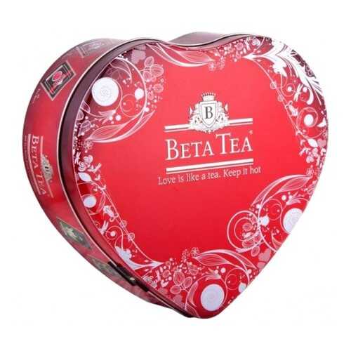Чай черный в пакетиках для чашки Beta Tea сердце 100 г в Магнолия
