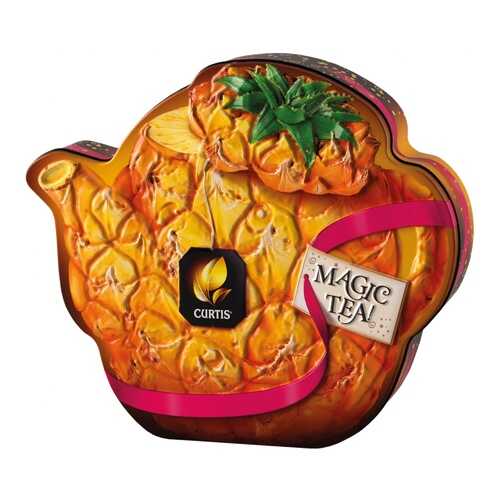 Чай Curtis Drink Me! Pineapple Teapot зеленый листовой с добавками 70 г в Магнолия