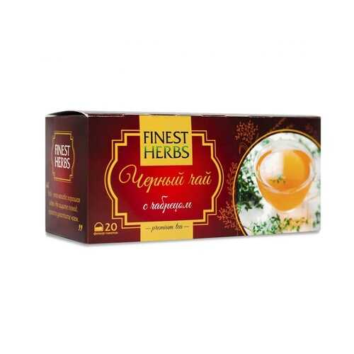 Чай Finest Herbs Чёрный чай с чабрецом, 30 гр в Магнолия