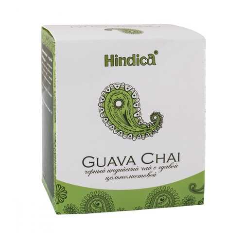 Чай Hindica Guava Chai черный листовой с гуавой 70 г в Магнолия