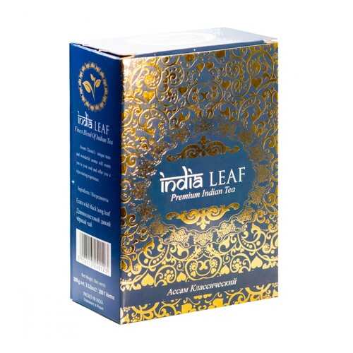 Чай India leaf Ассам классический, черный среднелистовой, 100 гр в Магнолия