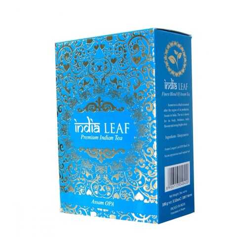 Чай India leaf Ассам опа, черный крупнолистовой, 100 гр в Магнолия