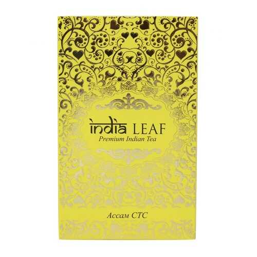Чай India leaf Ассам стс, черный гранулированный, 200 гр в Магнолия