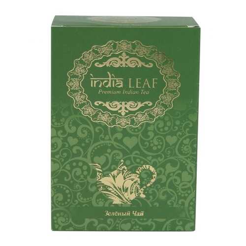 Чай India leaf Класический, зеленый крупнолистовой, 100 гр в Магнолия