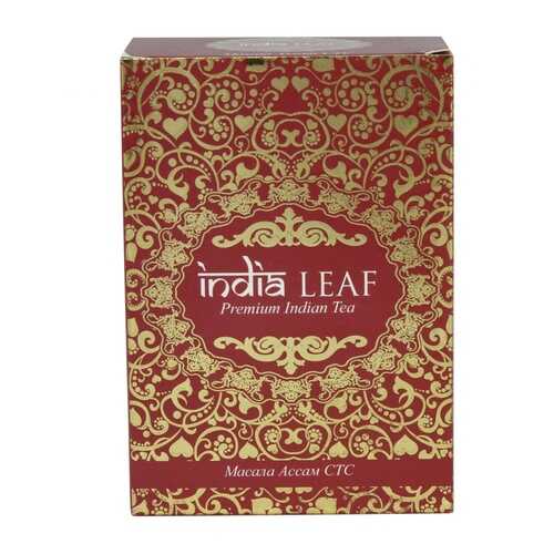 Чай India leaf Масала Ассам стс, черный гранулированный с добавками, 100 гр в Магнолия