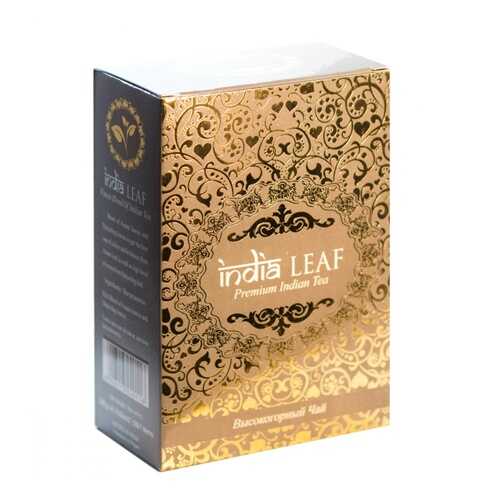 Чай India leaf Высокогорный микс, черный среднелистовой, 100 гр в Магнолия