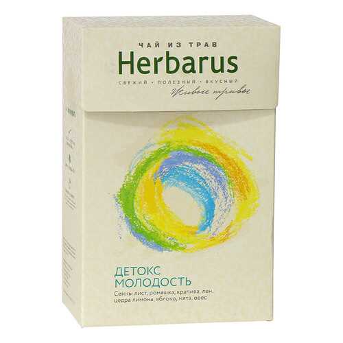 Чай из трав Herbarus листовой детокс молодость 50 г в Магнолия