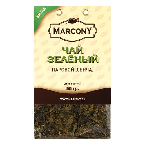 Чай Marcony зеленый паровой сенча 50 г в Магнолия