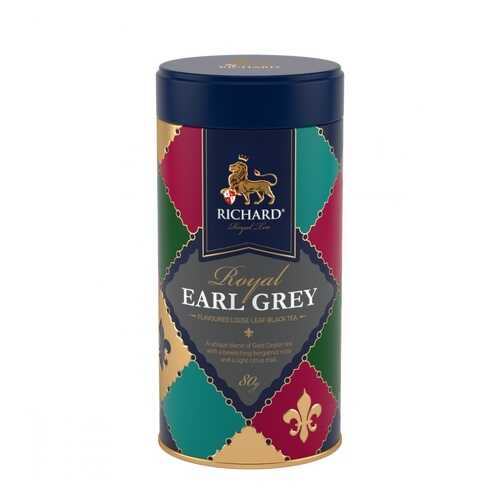 Чай Richard Royal Earl Grey черный листовой 80 г в Магнолия