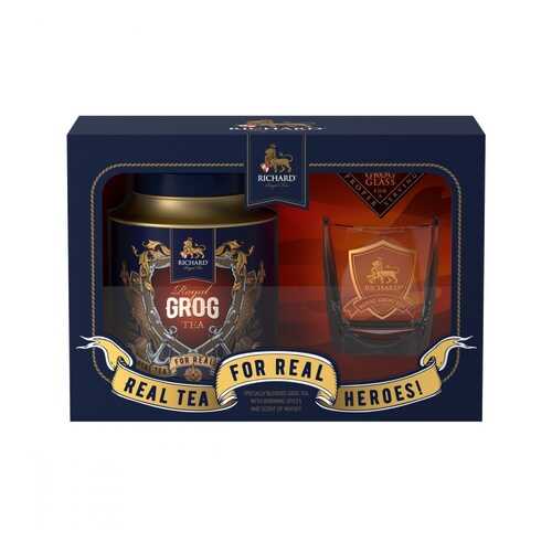 Чай Richard Royal Grog Tea Set листовой черный с добавками 120 г в Магнолия