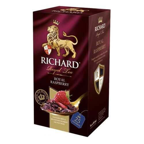 Чай Richard Royal Raspberry травяной с добавками 25 пакетиков в Магнолия