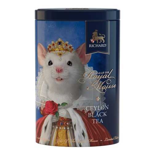 Чай Richard Year of the royal mouse черный листовой 80 г в Магнолия