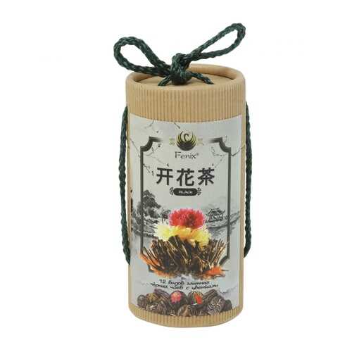 Чай Русская Чайная Компания Chinese designer tea, набор из 12-ти связанных чёрных чаев в Магнолия