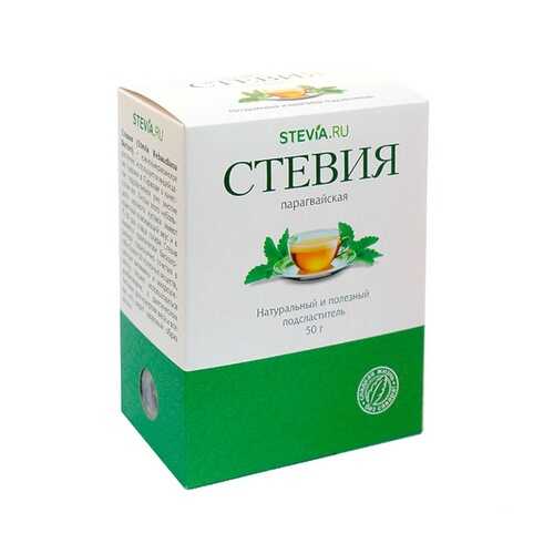 Чай Stevia.ru Стевия, листовая измельченная, 50 гр в Магнолия