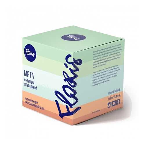 Чай травяной Floris мята с корицей и гвоздикой листовой 50 г в Магнолия