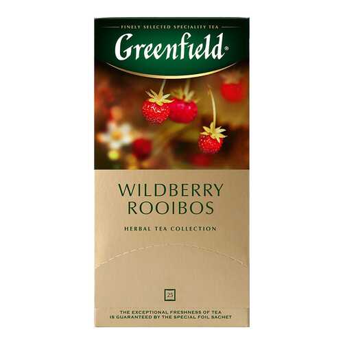 Чай травяной Greenfield Wildberry Rooibos 25 пакетиков в Магнолия