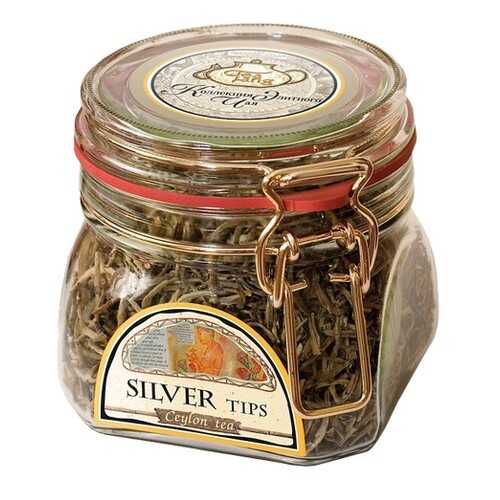 Чай весовой зеленый Ти Тэнг silver tips в стекле 50 г в Магнолия