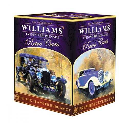 Чай Williams Evening Promenade черный с добавками 150 г в Магнолия