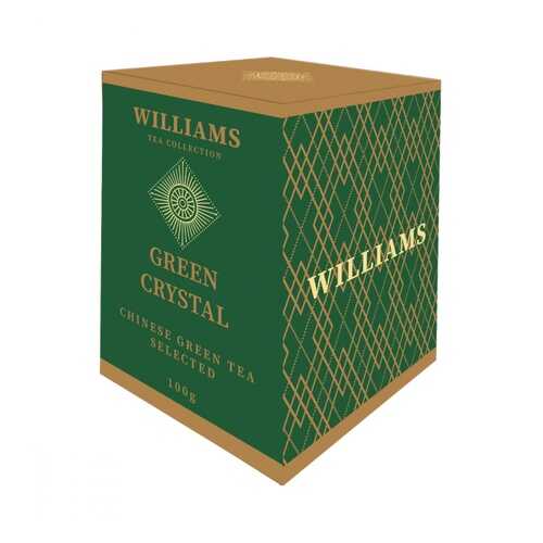 Чай Williams Greean Crystal зеленый китайский 100 г в Магнолия