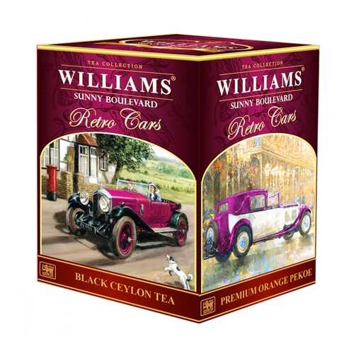 Чай Williams Sunny Boulevard черный 125г в Магнолия