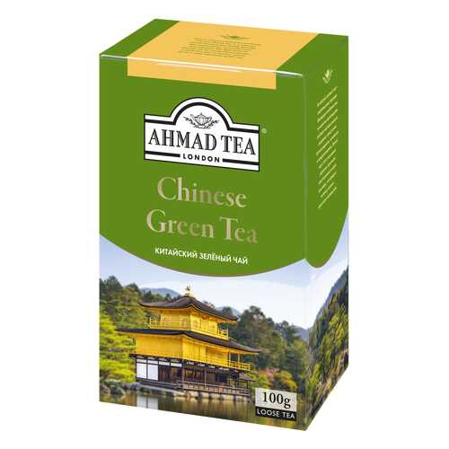 Чай зеленый Ahmad Tea китайский 100 г в Магнолия