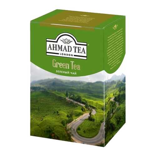 Чай зеленый Ahmad Tea листовой 100 г в Магнолия