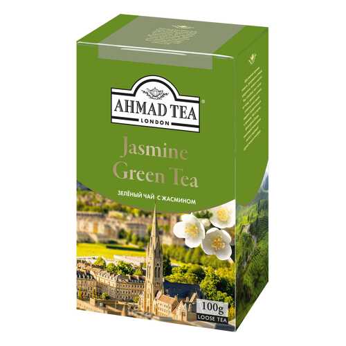 Чай зеленый Ahmad Tea с жасмином 100 г в Магнолия