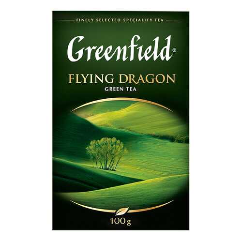 Чай зеленый листовой Greenfield Flying Dragon 100 г в Магнолия