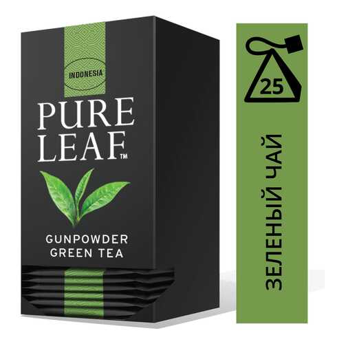Чай зеленый Pure Leaf Gunpowder 25 пакетиков в Магнолия
