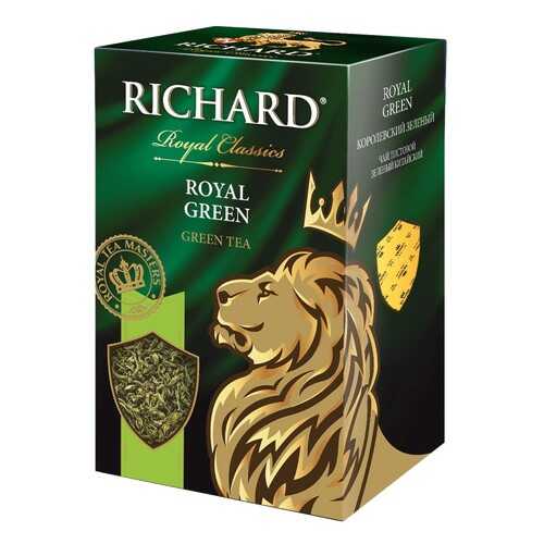 Чай зеленый Richard royal green листовой 90 г в Магнолия