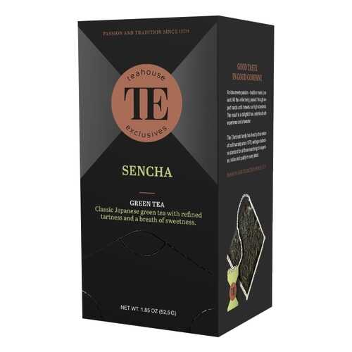 Чай зеленый Teahouse Exclusives Sencha 15 пакетиков 40 г в Магнолия