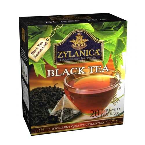 Чай Zylanica Black tea черный 20 пирамидок в Магнолия