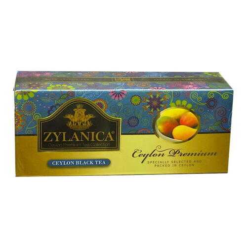 Чай Zylanica Ceylon Premium черный байховый с манго 25 пакетиков в Магнолия